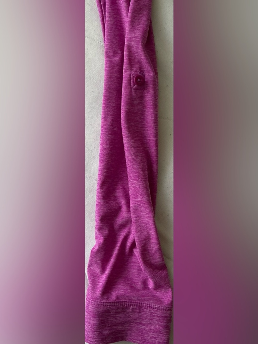 Eddie Bauer Travex Button Down Shirt Roll Tab Long Sleeve Top Purple Light M - Picture 11 of 11